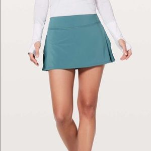Lululemon Play Off the Pleats Skirt Persian Blue